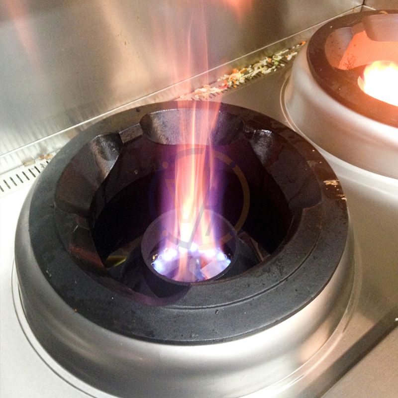 Họng đốt phun lửa cực kỳ đều và an toàn