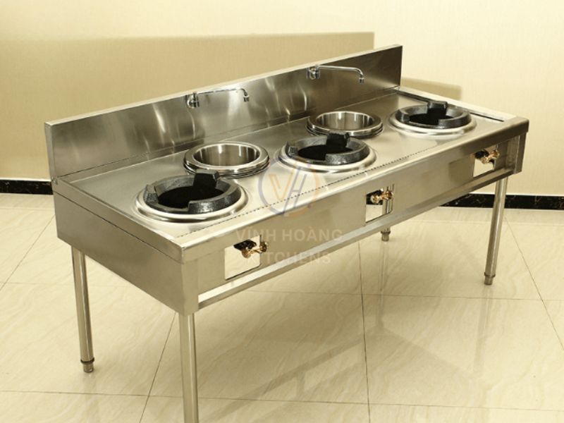 Bếp á 3 họng quạt thổi có bầu nước (2)
