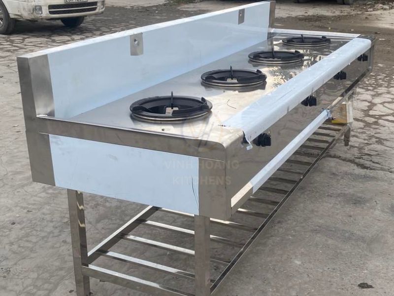 Bếp ga công nghiệp 4 bếp