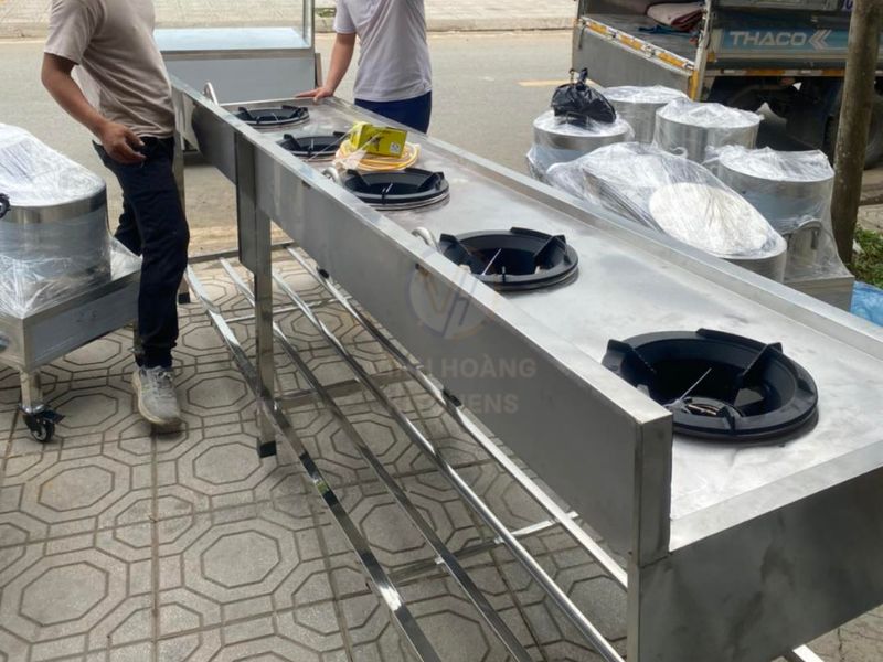 Bếp á công nghiệp 5 họng