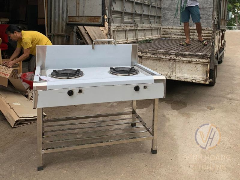 Bếp công nghiệp 2 họng