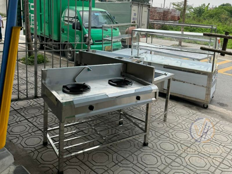 Bếp công nghiệp 2 họng lửa