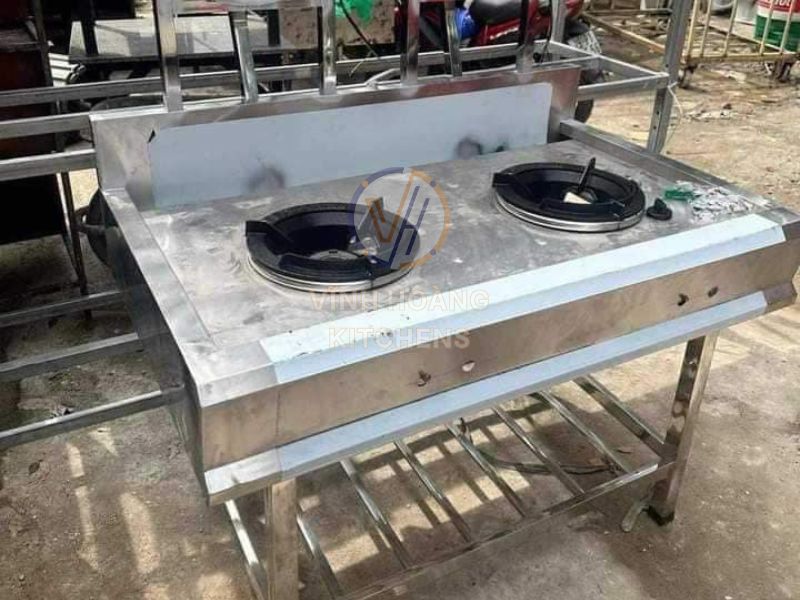 Bếp á inox công nghiệp