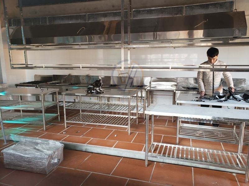 Bếp cần đầy đủ ánh sáng