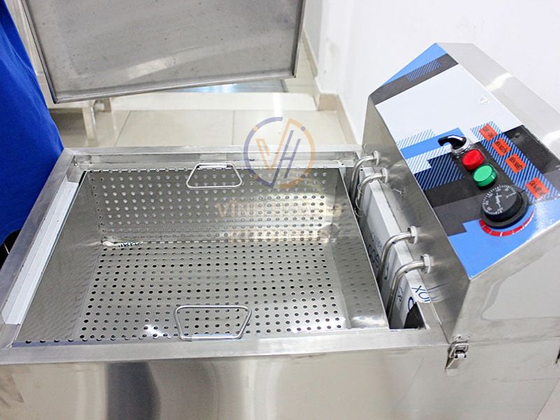 Bếp chiên nhúng công nghiệp inox