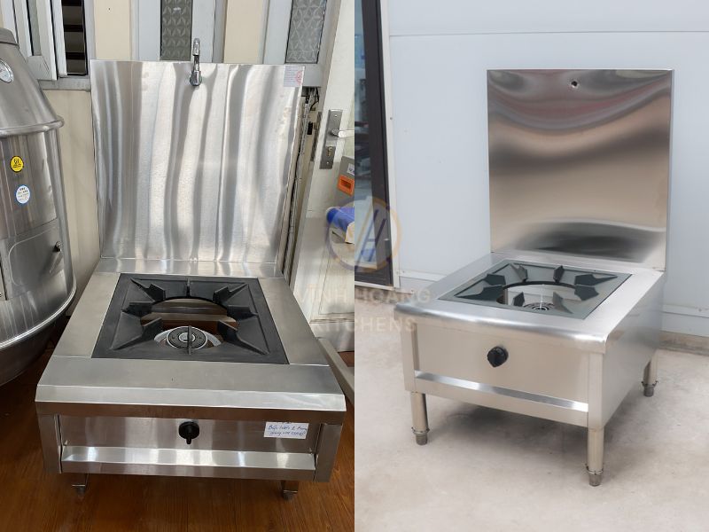 Bếp hầm công nghiệp inox 1 họng