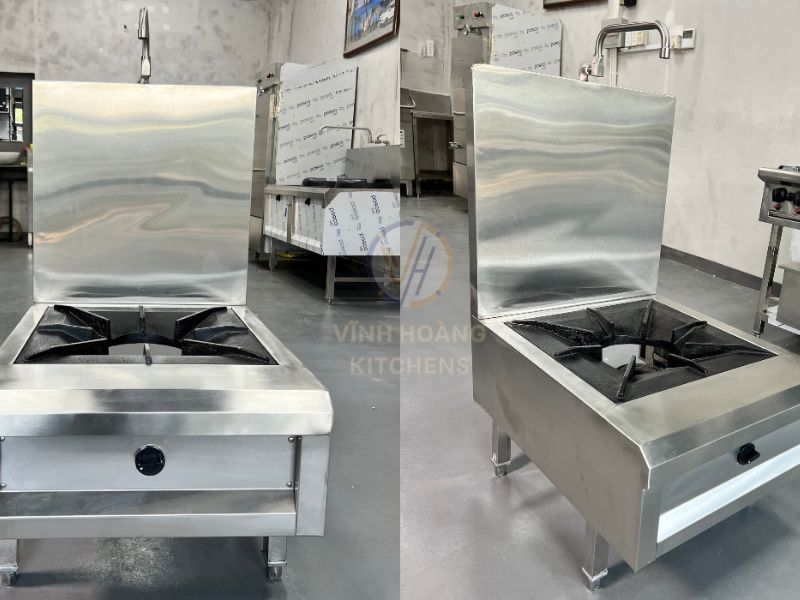 Bếp hầm đơn công nghiệp Vĩnh Hoàng Kitchens