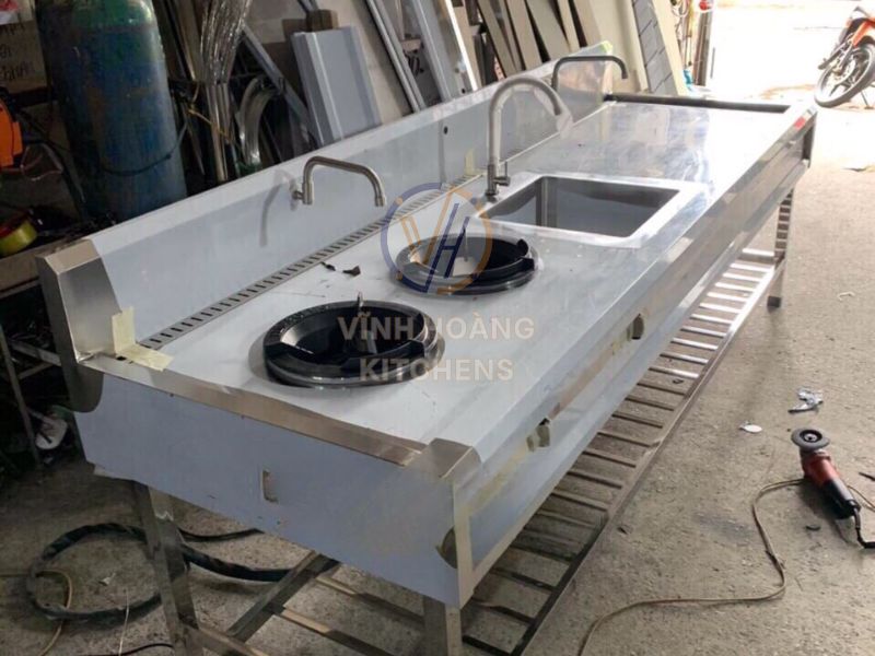 Bếp inox công nghiệp