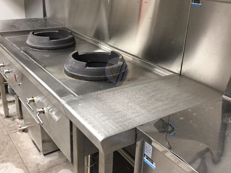 Bếp inox công nghiệp Vĩnh Hoàng Kitchens