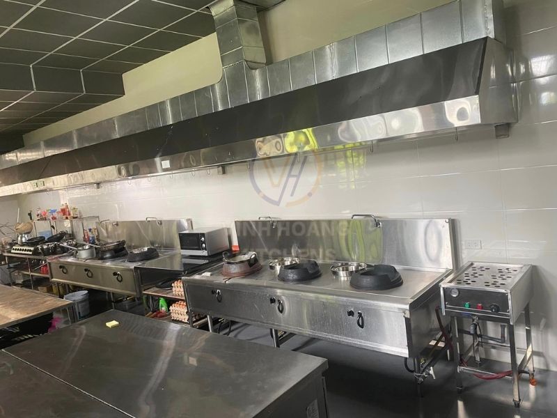 Bếp quạt thổi 3 họng đất