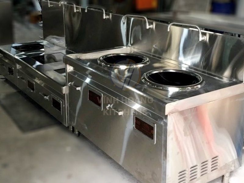 Bếp từ công nghiệp tại Vĩnh Hoàng Kitchens