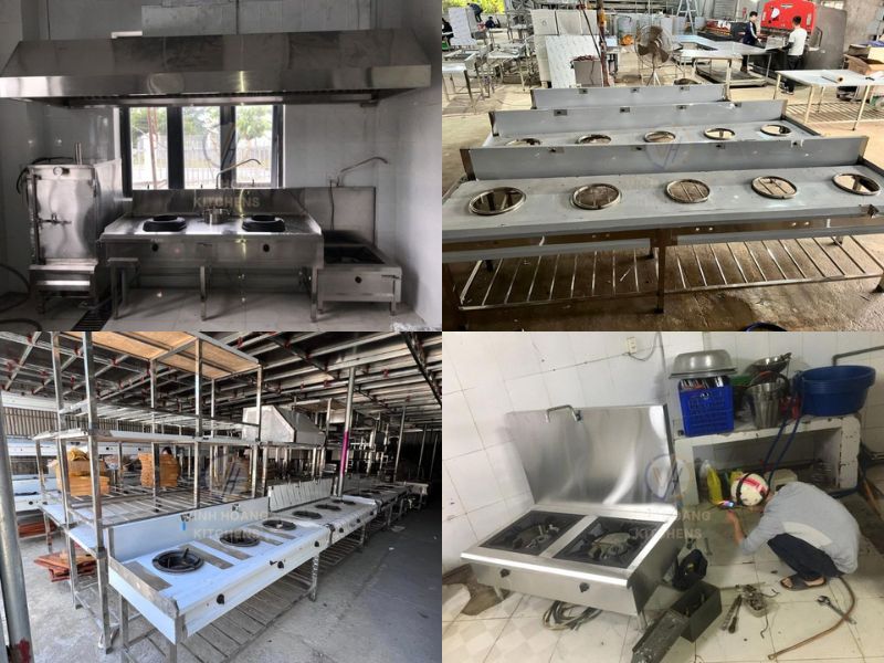 Các loại bếp á công nghiệp