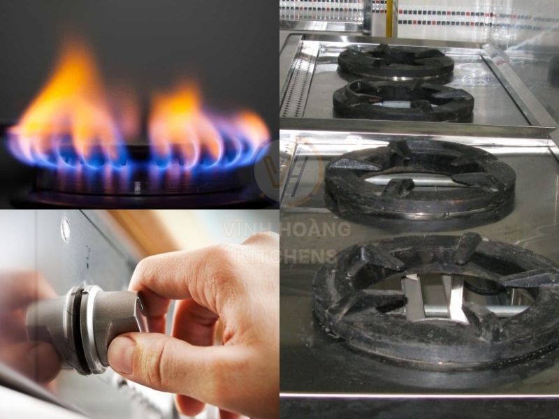 Các lỗi bếp ga công nghiệp thường gặp