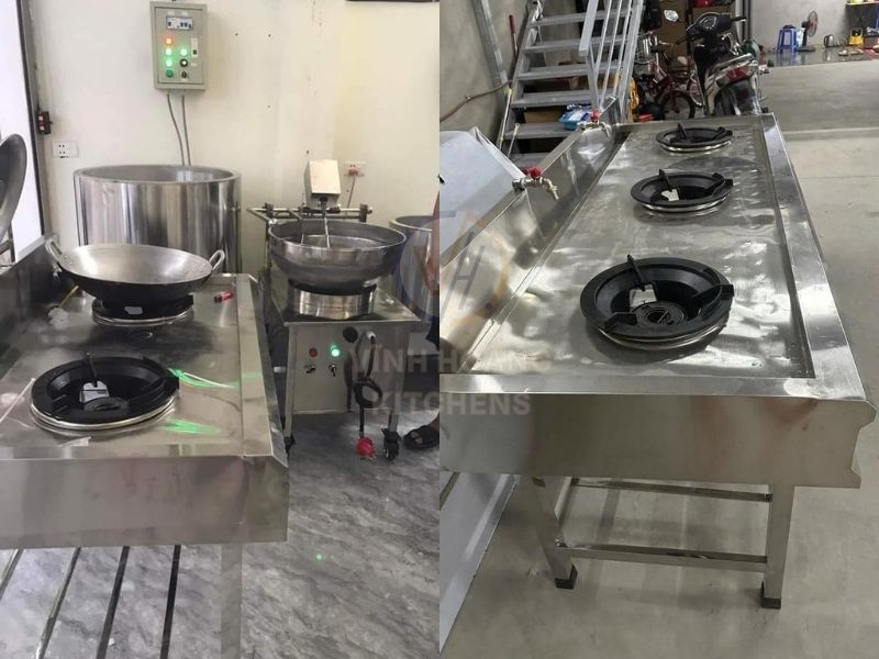 Cách chọn bếp ga công nghiệp theo quy mô nhà bếp