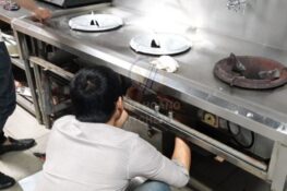 Dịch vụ sửa bếp gas công nghiệp giá tốt khu vực Miền Bắc