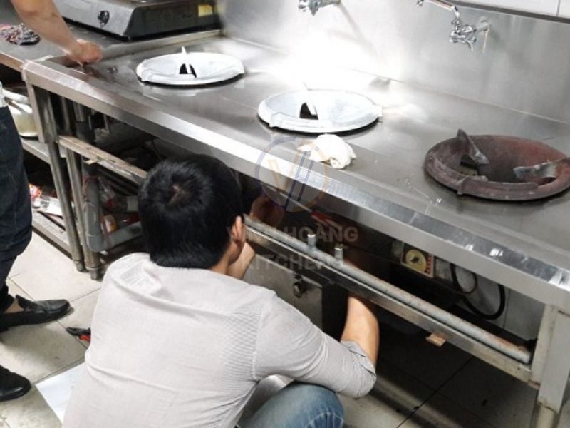 Cách thức làm việc và quy trình sửa bếp công nghiệp