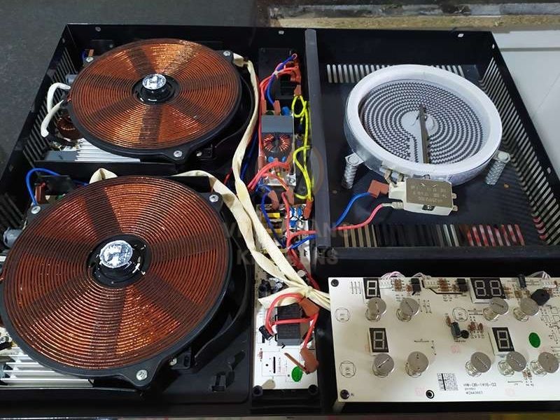 Cấu tạo của bếp hầm từ công nghiệp