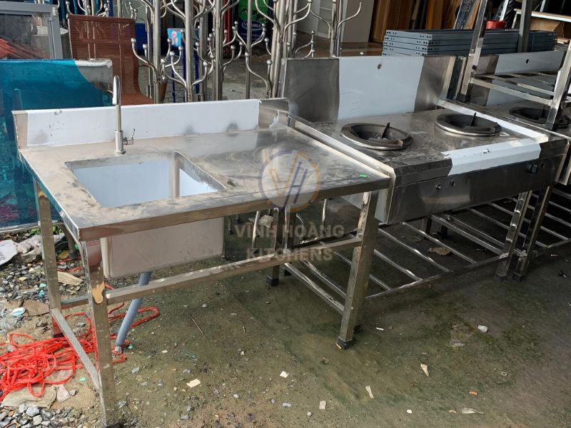 Chậu rửa inox công nghiệp