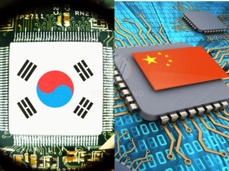 Chip vi xử lý nhập khẩu từ Hàn Quốc và Trung Quốc