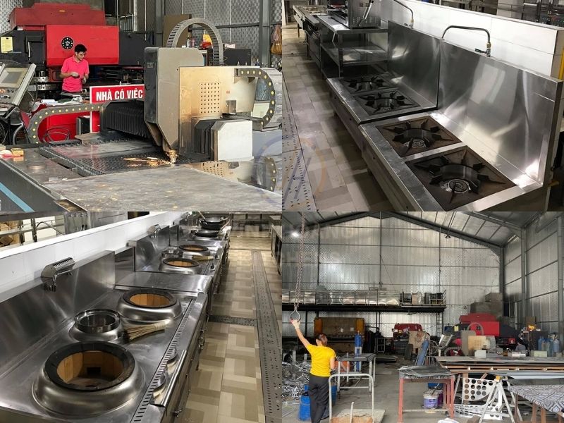 Chuyên bếp công nghiệp Vĩnh Hoàng Kitchens