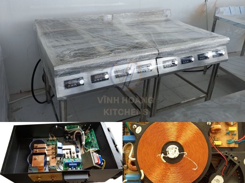 Đặc điểm của bếp từ công nghiệp