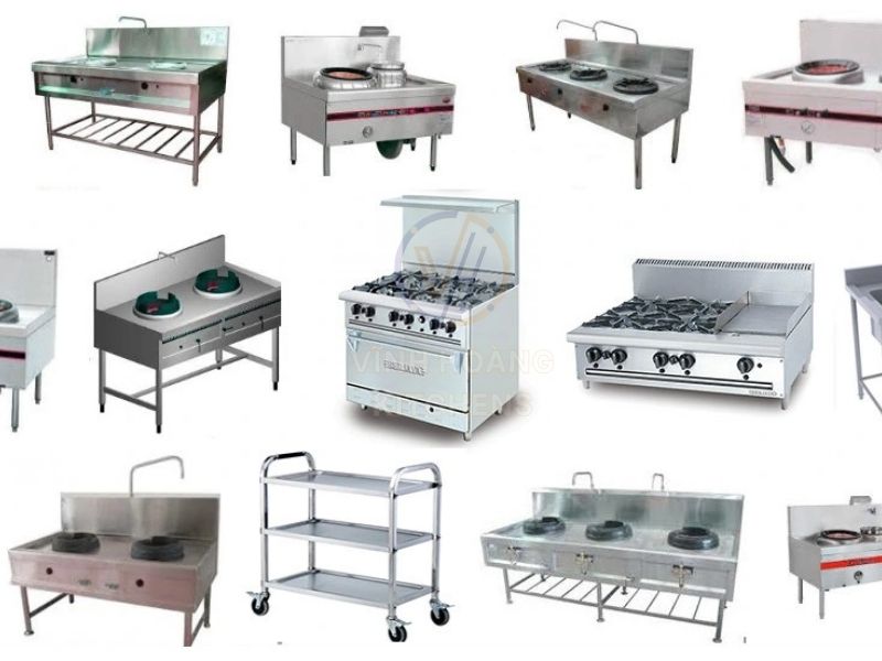 Đặc điểm của các thiết bị bếp ăn công nghiệp