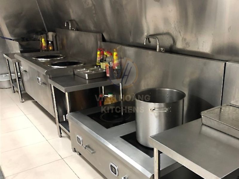 Gia công bếp công nghiệp Viễn Đông