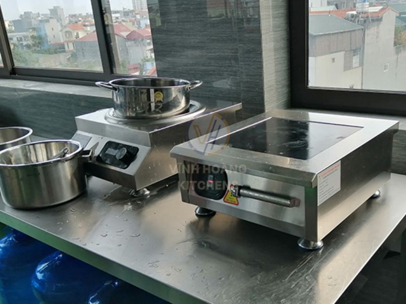 Hình ảnh bếp từ công nghiệp 5000w