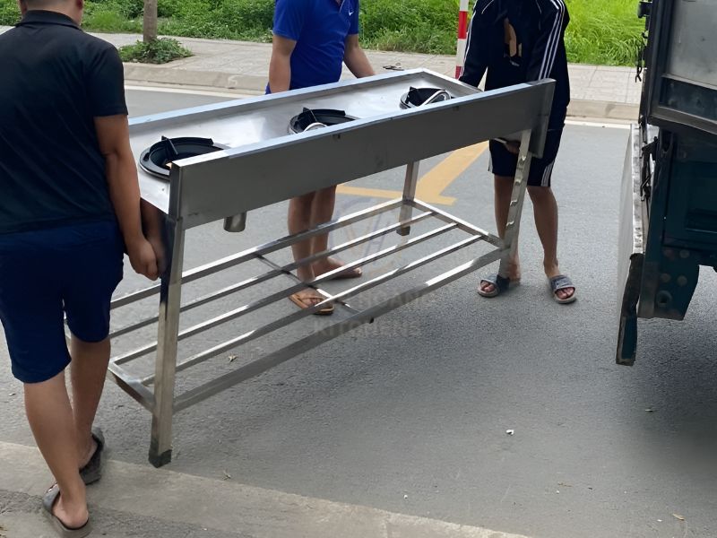 Bếp ga công nghiệp 3 lò