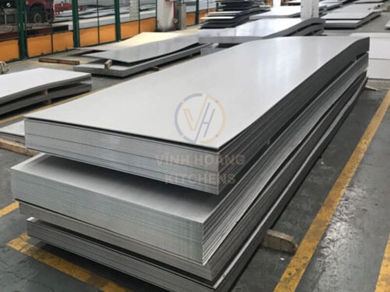 Khung bếp làm từ inox 304