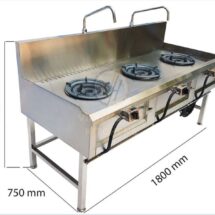 Bảng kích thước các loại bếp công nghiệp phổ biến