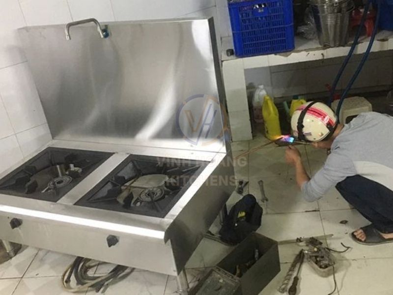 Quy trình sửa bếp hầm công nghiệp