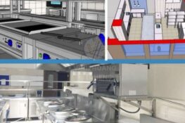 Các mô hình thiết kế bếp công nghiệp hiện đại ứng dụng nhiều nhất 2024
