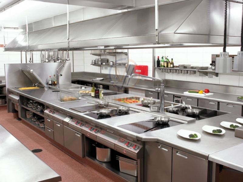 Xưởng sản xuất của Vĩnh Hoàng Kitchens bán bếp công nghiệp chất lượng cao