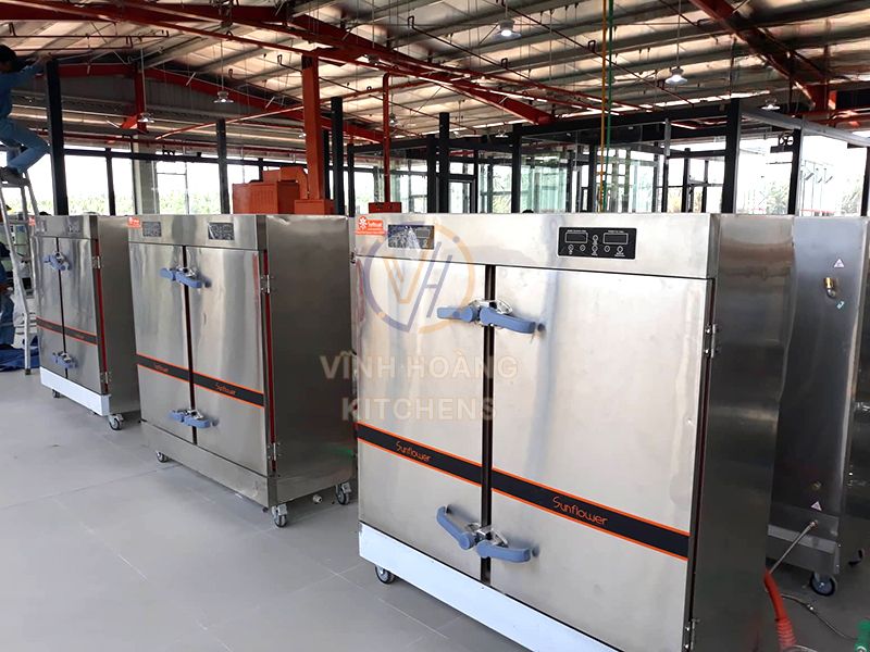 Lưu ý khi sử dụng tủ cơm công nghiệp