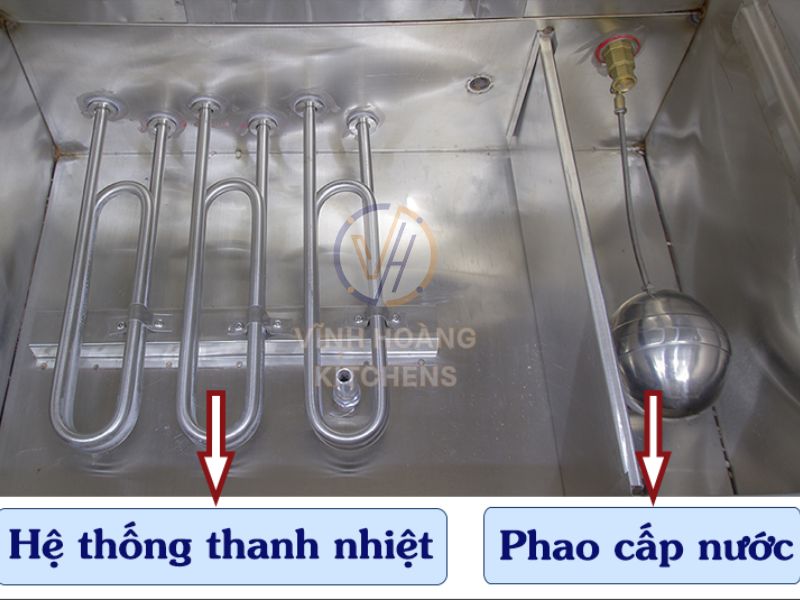 Nguyên lý hoạt động của tủ cơm công nghiệp