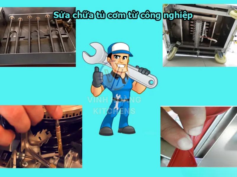Sửa chữa tủ nấu cơm công nghiệp ở đâu uy tín và chuyên nghiệp?