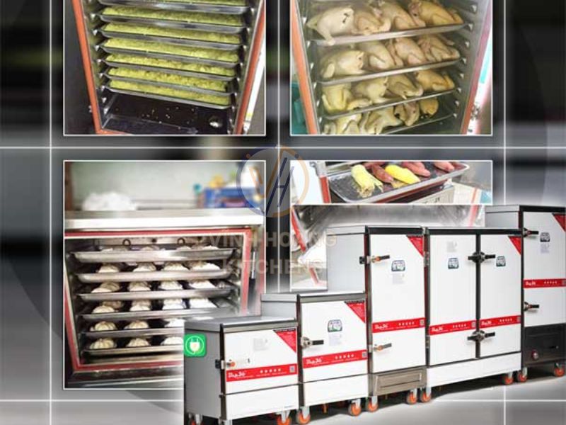 Tiêu chí lựa chọn tủ nấu cơm công nghiệp