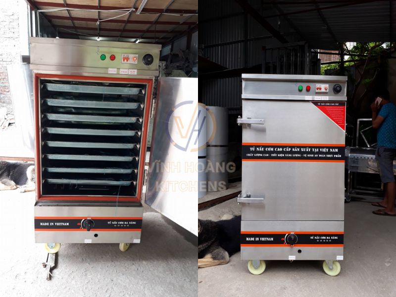 Tủ cơm công nghiệp 8-12 khay