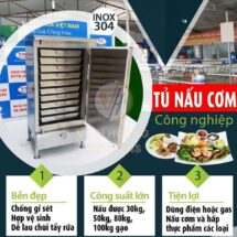 So sánh tủ nấu cơm công nghiệp gas và điện: Loại nào tốt hơn?