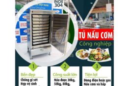 So sánh tủ nấu cơm công nghiệp gas và điện: Loại nào tốt hơn?