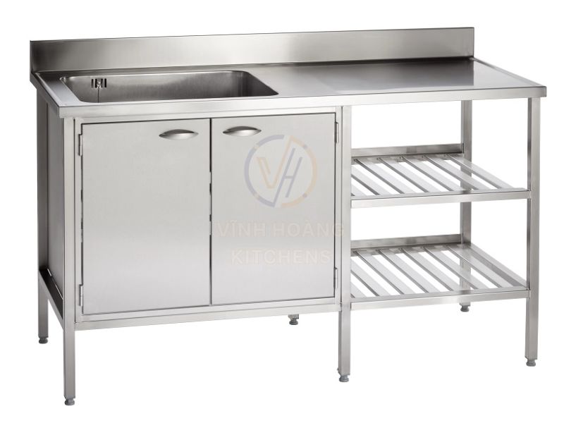 Chậu rửa công nghiệp 1 hố