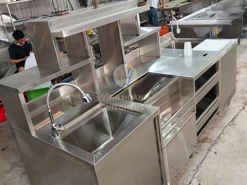 Dịch vụ gia công chậu rửa tại Vĩnh Hoàng Kitchens