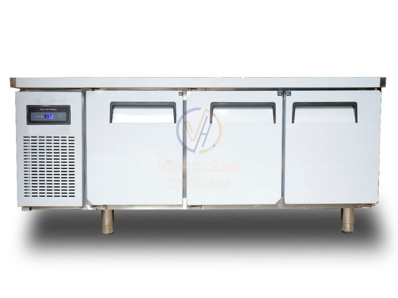 Bàn mát 3 cánh inox 1800mm 400L trực tiếp