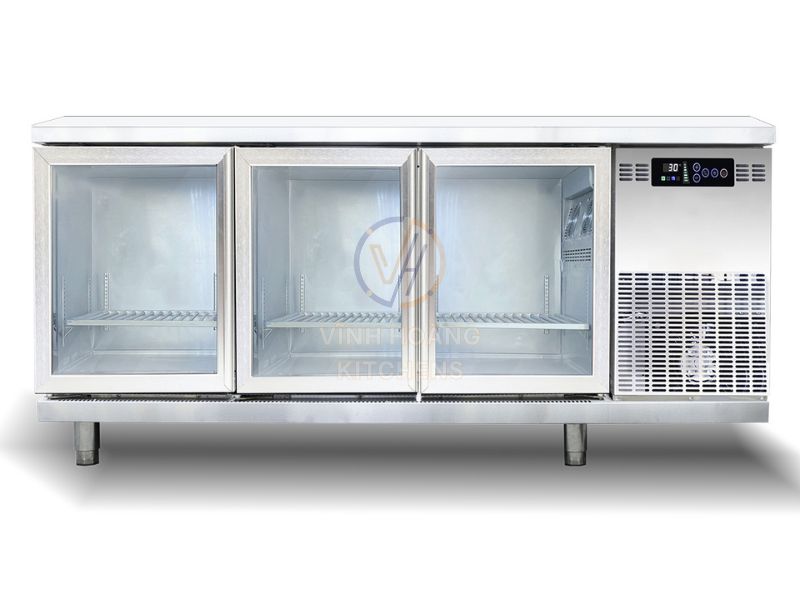 Bàn mát 3 cánh kĩnh 1800mm 400L trực tiếp