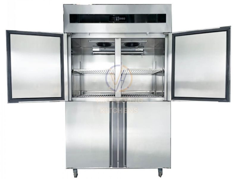 Toàn bộ tủ đông công nghiệp mà Vĩnh Hoàng cung cấp đều được làm bằng inox