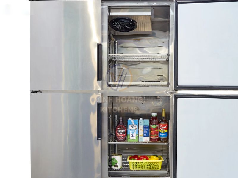 Tủ công công nghiệp bảo quản được nhiều loại thực phẩm khác nhau