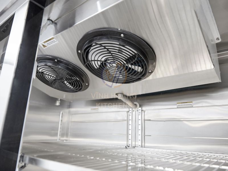 Tủ đông sử dụng công nghệ làm lạnh bằng quạt gió