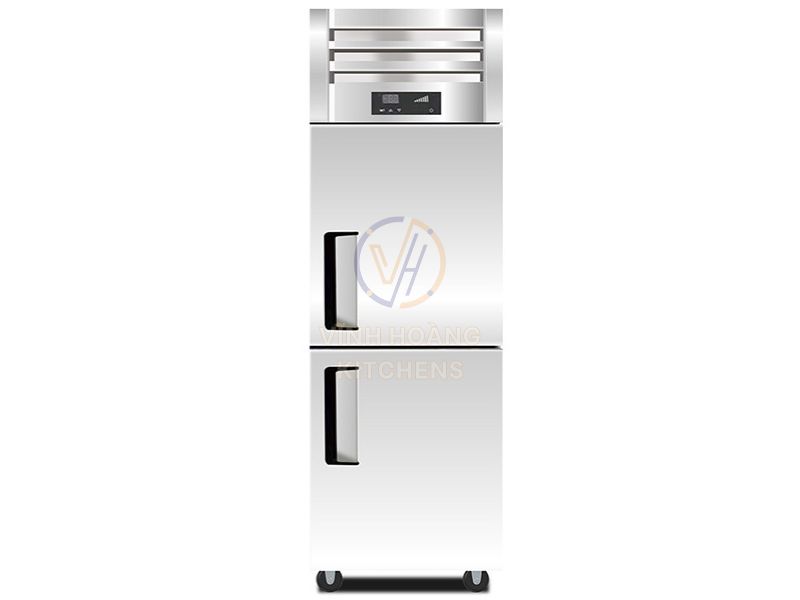 Tủ đông mini dạng 2 cánh
