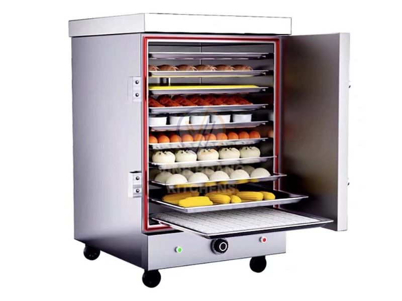 Đối với những quán ăn nhỏ nên sử dụng tủ cơm có từ 4-6 ngăn